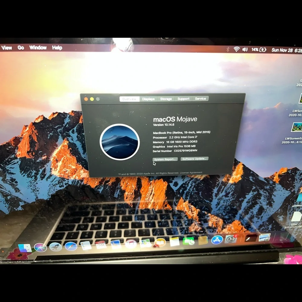 Mackbook Pro 2015